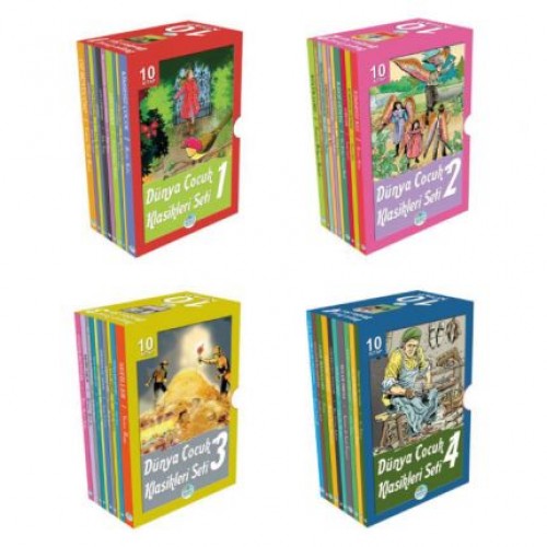 Dünya Çocuk Klasikleri Serisi 40 Kitap 